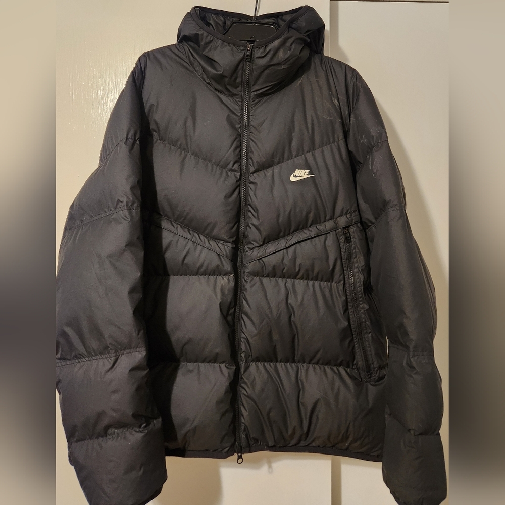 Black NIKE Storm Fit Coat XL